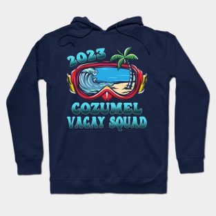 Cozumel 2023 Mexico Vacay Squad, Family Vacation Hoodie